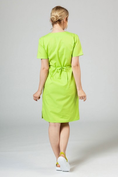 Sukienka medyczna damska prosta Sunrise Uniforms limonka-2