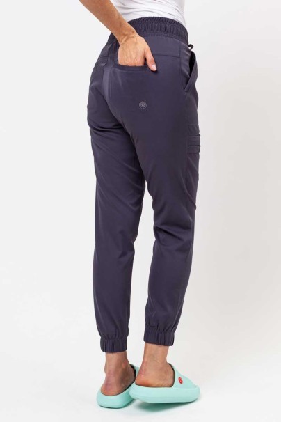 Spodnie medyczne damskie Healing Hands Renee jogger szare-2