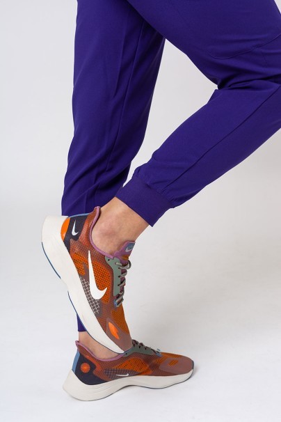 Spodnie medyczne damskie Maevn Momentum Jogger fioletowe-6