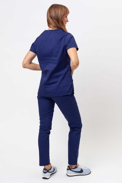 Bluza medyczna damska Uniforms World Alyssa ciemny granat-6
