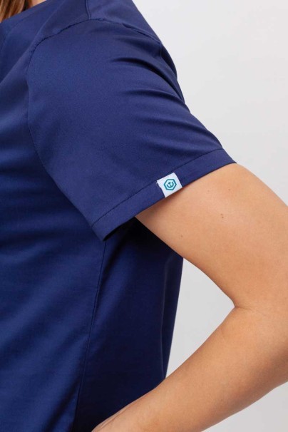 Bluza medyczna damska Uniforms World Alyssa ciemny granat-4