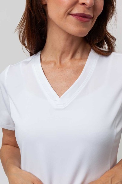 Bluza medyczna damska Healing Hands Monica V-neck biała-4