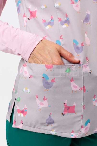 Kolorowa bluza damska Maevn Prints Hot Chicks-5