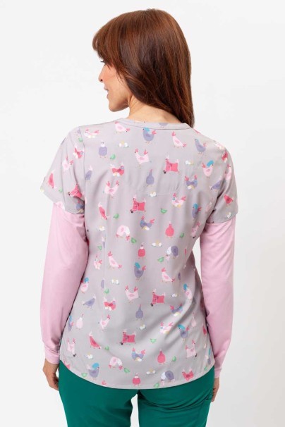 Kolorowa bluza damska Maevn Prints Hot Chicks-2