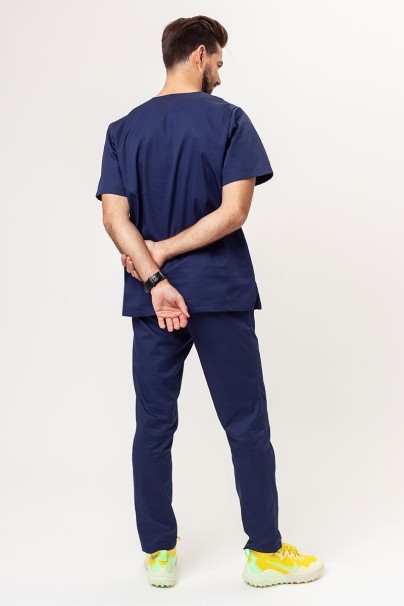 Bluza medyczna męska Sunrise Uniforms Basic Standard FRESH ciemny granat-8