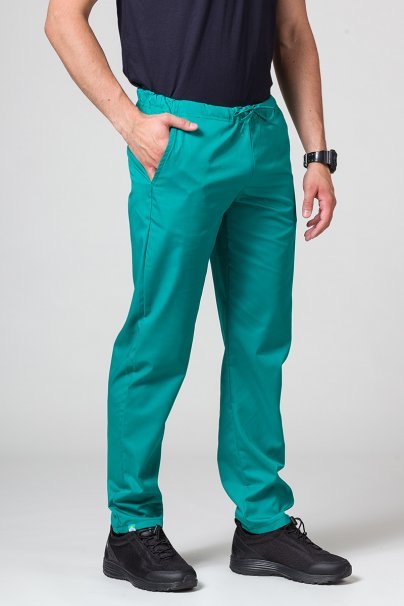 Komplet medyczny męski Sunrise Uniforms zielony (z bluzą uniwersalną)-7