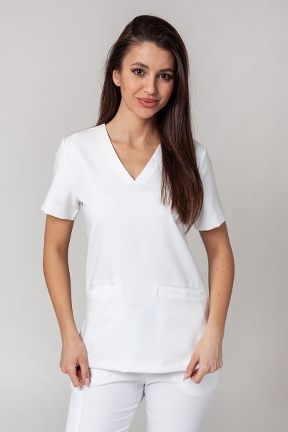 Komplet medyczny Sunrise Uniforms Premium (bluza Joy, spodnie Chill) biały-2