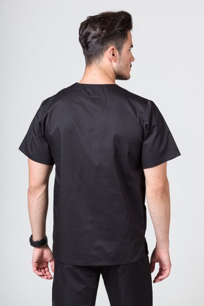 Komplet medyczny męski Sunrise Uniforms Basic Classic (bluza Standard, spodnie Regular) czarny-3