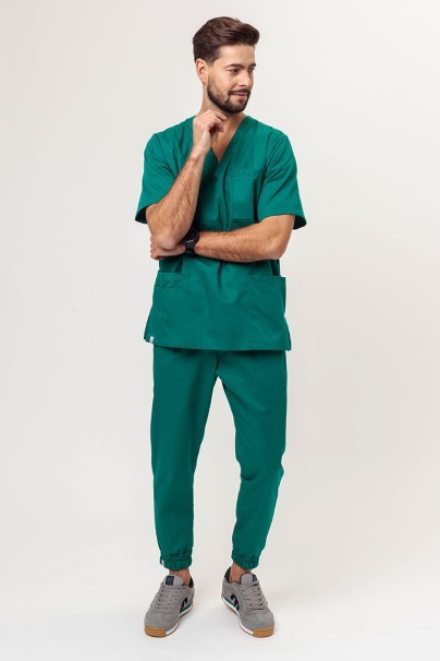 Bluza medyczna męska Sunrise Uniforms Basic Standard FRESH zielona-7