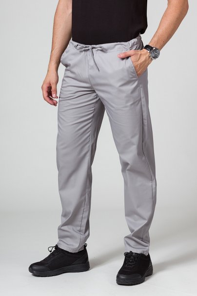 Komplet medyczny męski Sunrise Uniforms Basic Classic (bluza Standard, spodnie Regular) szary-6