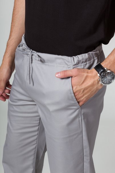 Komplet medyczny męski Sunrise Uniforms Basic Classic (bluza Standard, spodnie Regular) szary-8