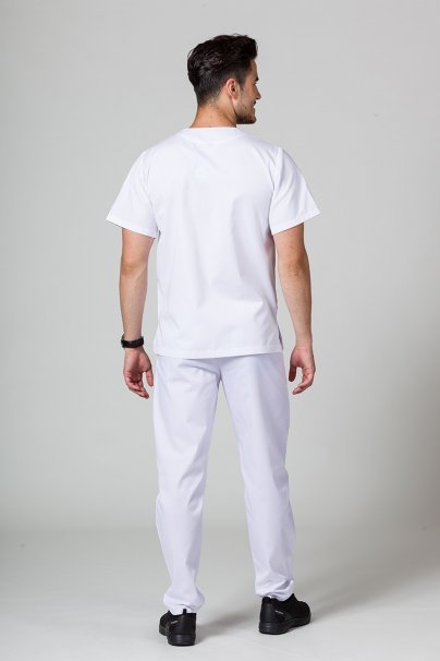 Komplet medyczny męski Sunrise Uniforms biały (z bluzą uniwersalną)-3