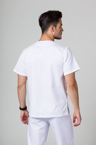 Komplet medyczny męski Sunrise Uniforms biały (z bluzą uniwersalną)-5