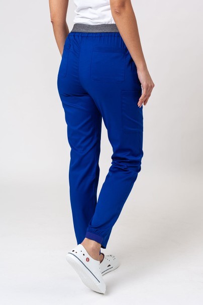 Spodnie medyczne damskie Maevn Matrix Contrast semi-jogger granatowe-1