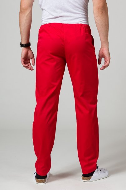 Komplet medyczny męski Sunrise Uniforms czerwony (z bluzą uniwersalną)-7