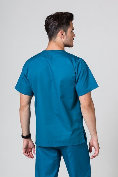 Komplet medyczny męski Sunrise Uniforms karaibski błękit (z bluzą uniwersalną)-3