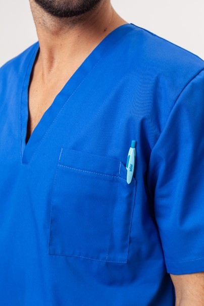 Bluza medyczna męska Sunrise Uniforms Basic Standard FRESH królewski granat-3