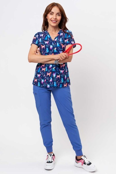 Kolorowa bluza damska Maevn Prints Furr-ever Colorful-2