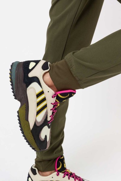 Spodnie medyczne damskie Uniforms World 309TS™ Valiant oliwkowe-4