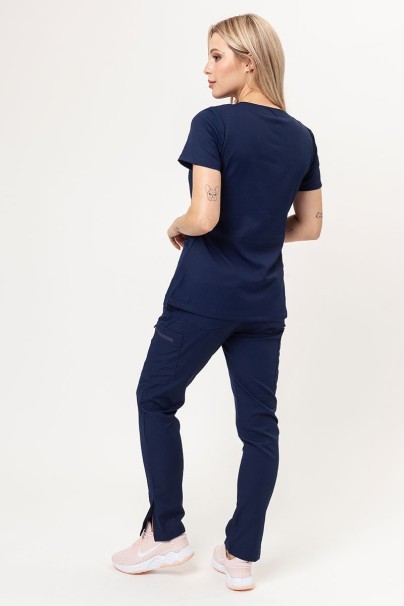 Bluza medyczna damska Uniforms World 109PSX Shelly ciemny granat-6