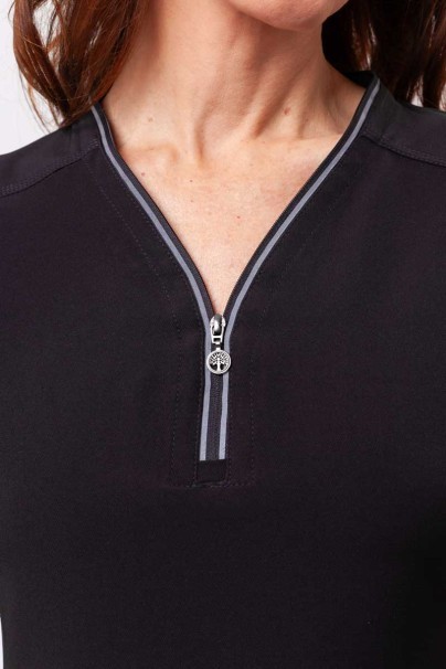 Bluza medyczna damska Healing Hands Sonia czarna-2