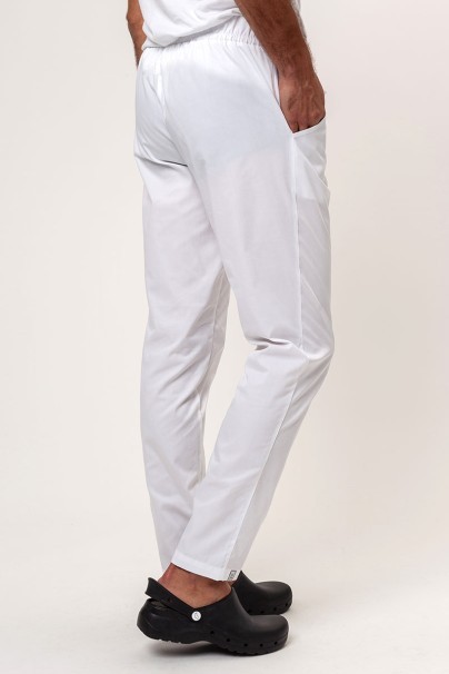 Spodnie medyczne męskie Sunrise Basic Regular FRESH białe-2