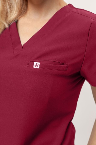 Komplet medyczny damski Uniforms World 109PSX Shelly Jogger (spodnie Ava) burgundowy-5