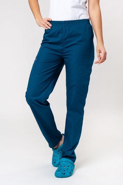 Komplet medyczny damski Cherokee Originals (bluza V-neck, spodnie N.Rise) karaibski błękit-7