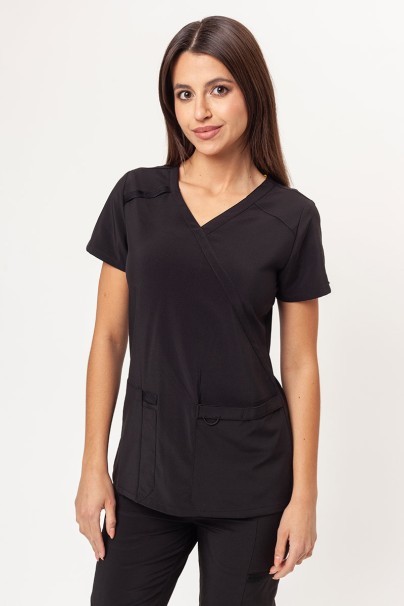Komplet medyczny damski Dickies EDS Essentials (bluza Mock, spodnie Mid Rise) czarny-2