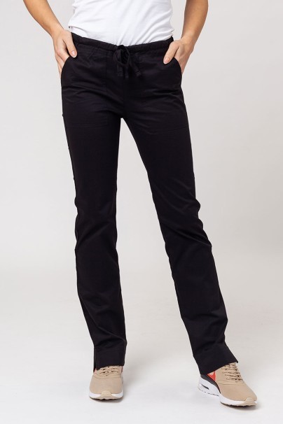 Komplet medyczny damski Cherokee Core Stretch (bluza Core, spodnie Mid Rise) czarny-8