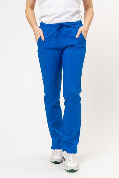 Komplet medyczny damski Cherokee Revolution Tech (bluza V-neck, spodnie Mid Rise) królewskie granat-8
