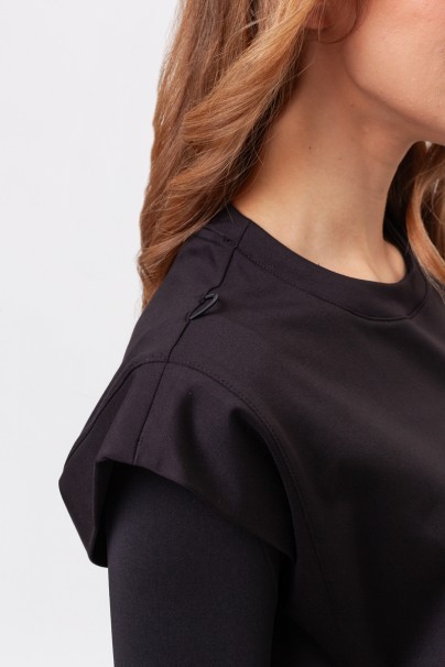 Bluza medyczna damska Cherokee Achieve Crew Neck czarna-6