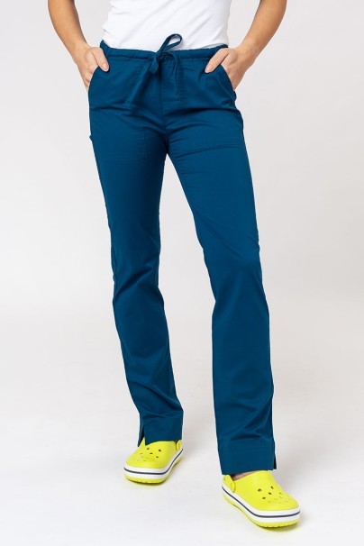 Komplet medyczny damski Cherokee Core Stretch (bluza Core, spodnie Mid Rise) karaibski błękit-8
