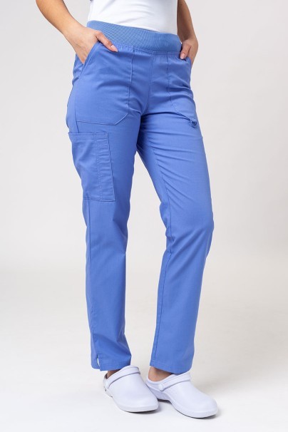 Komplet medyczny damski Dickies EDS Signature Modern (bluza V-neck, spodnie Pull-on) klasyczny błękit-7