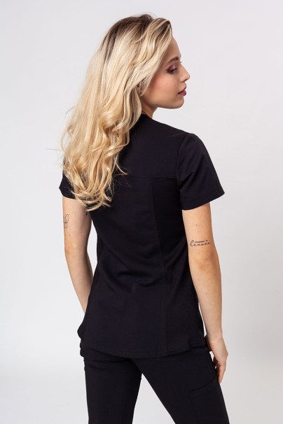 Bluza medyczna damska Dickies Balance V-neck Top czarna-1