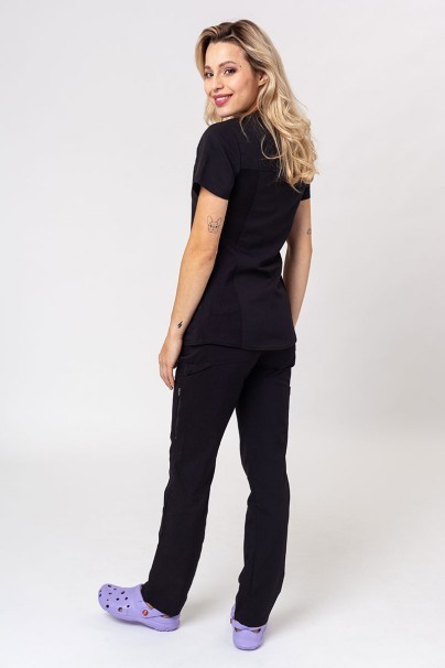 Bluza medyczna damska Dickies Balance V-neck Top czarna-6