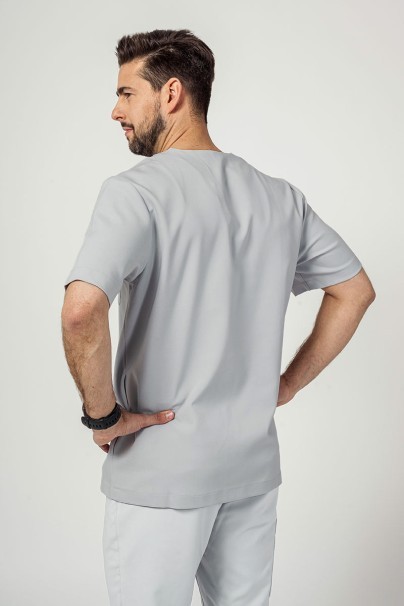 Bluza medyczna męska Sunrise Uniforms Premium Dose popielata-2