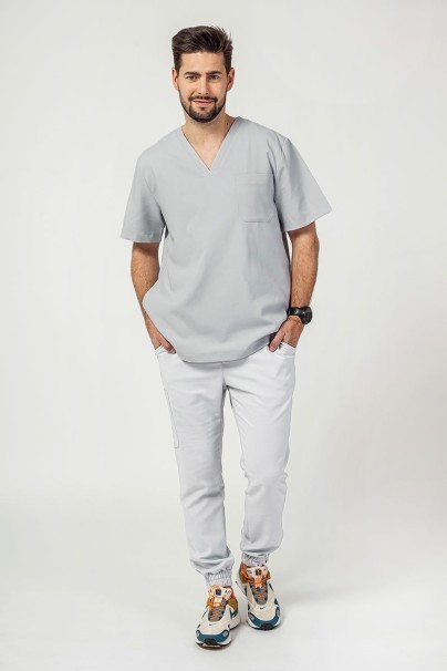 PROMO Bluza medyczna męska Sunrise Uniforms Premium Dose popielata-5