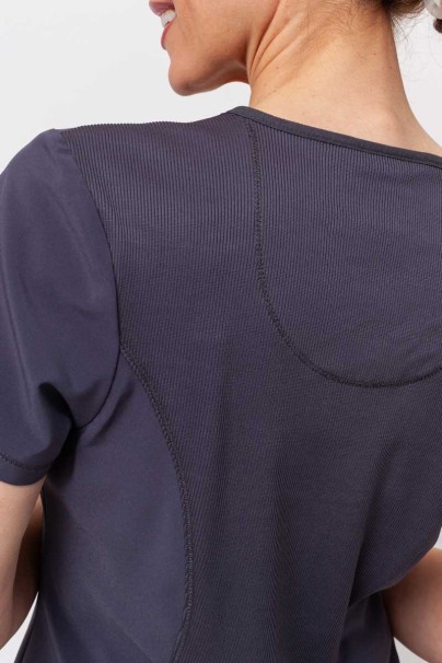 Bluza medyczna damska Cherokee Infinity Round Neck szara-6