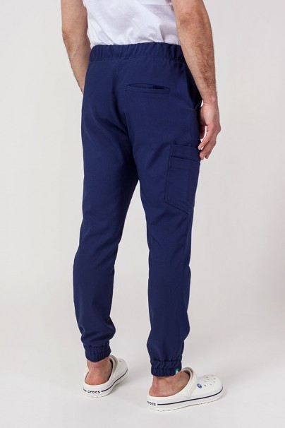 Spodnie medyczne męskie Sunrise Uniforms Premium Select jogger ciemny granat-2
