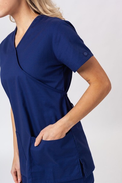 Bluza medyczna damska Dickies EDS Signature Mock ciemny granat-2
