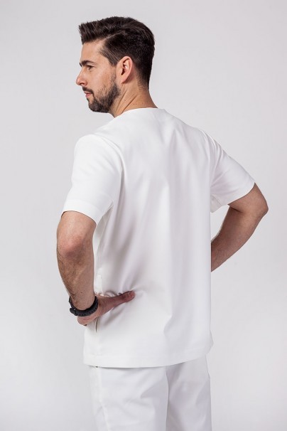 Bluza medyczna męska Sunrise Uniforms Premium Dose ecru-2
