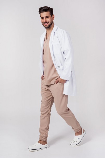 Bluza medyczna męska Sunrise Uniforms Premium Dose beżowa-8