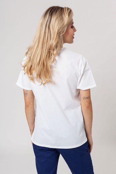 Bluza medyczna damska Dickies EDS Signature V-neck Top biała-1
