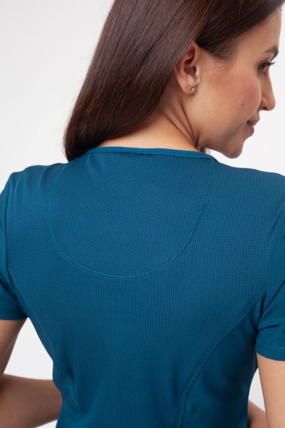 Bluza medyczna damska Cherokee Infinity Round Neck karaibski błękit-5
