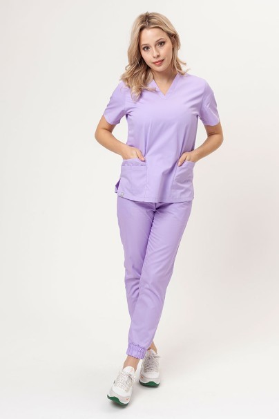 Bluza medyczna damska Sunrise Basic Light FRESH lawendowa-5