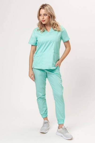 Bluza medyczna damska Sunrise Basic Light FRESH miętowa-5