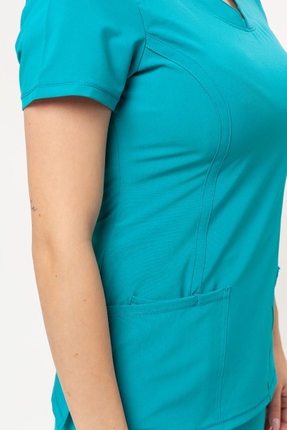 Bluza medyczna damska Cherokee Infinity Round Neck morski błękit-6