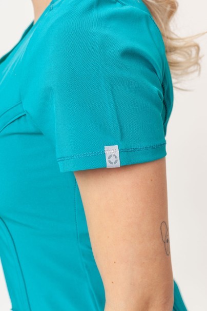 Bluza medyczna damska Cherokee Infinity Round Neck morski błękit-5