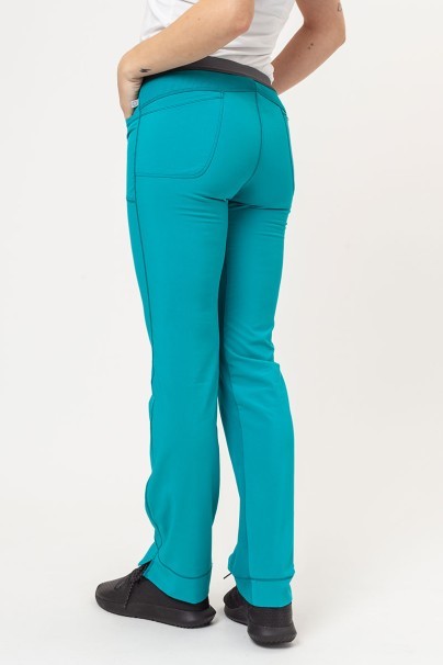 Spodnie medyczne damskie Cherokee Infinity Slim Pull-on morski błękit-2